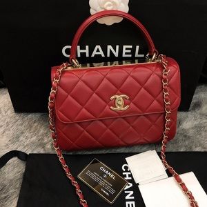 2017-Small Chanel CC Trendy. Code 23. 100% Authent